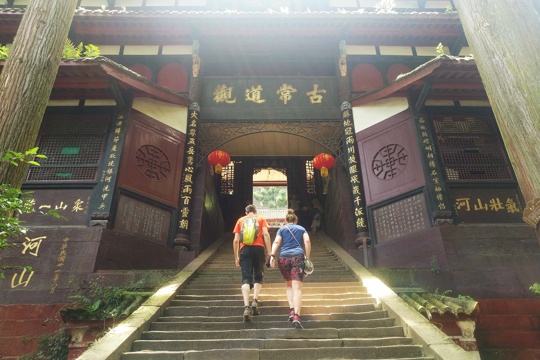 Hiking Mt. Qingcheng