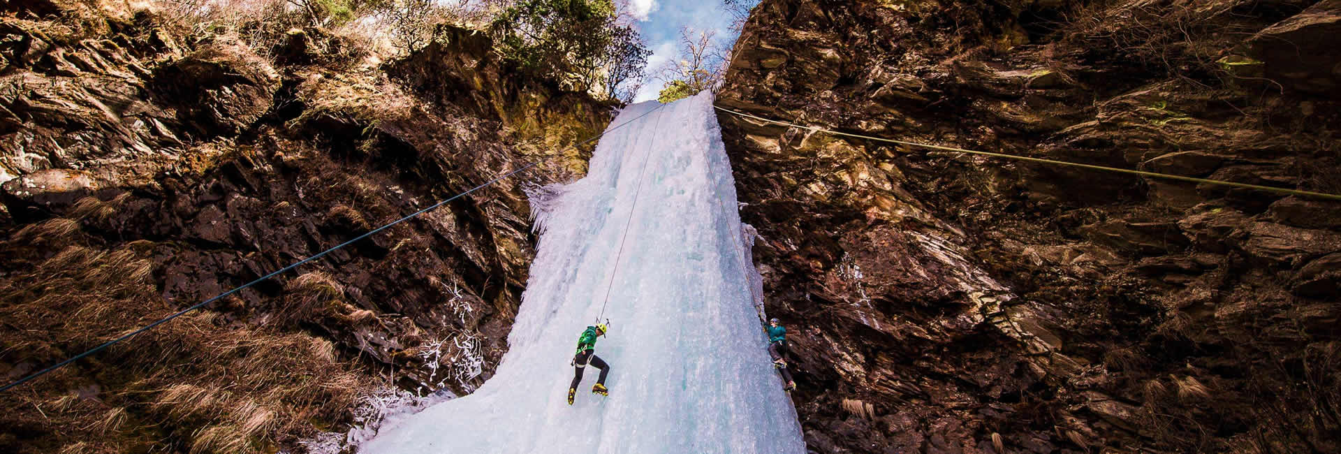 Shuangqiao Ice Climbing