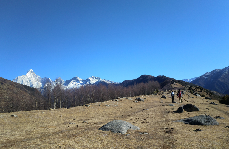 Middle February at Changpinggou Valley Mt. Siguniang