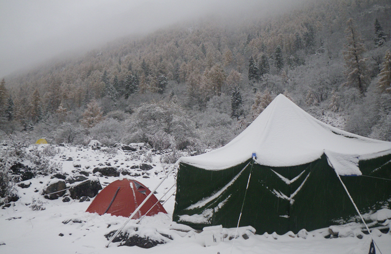 Middle October at Changpinggou Valley of Siguniang