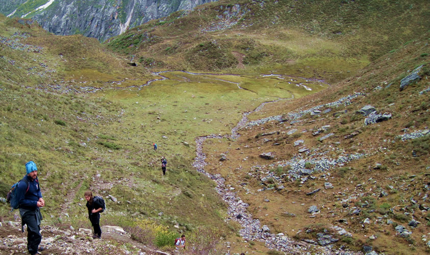 Kangding Hiking at the Pass