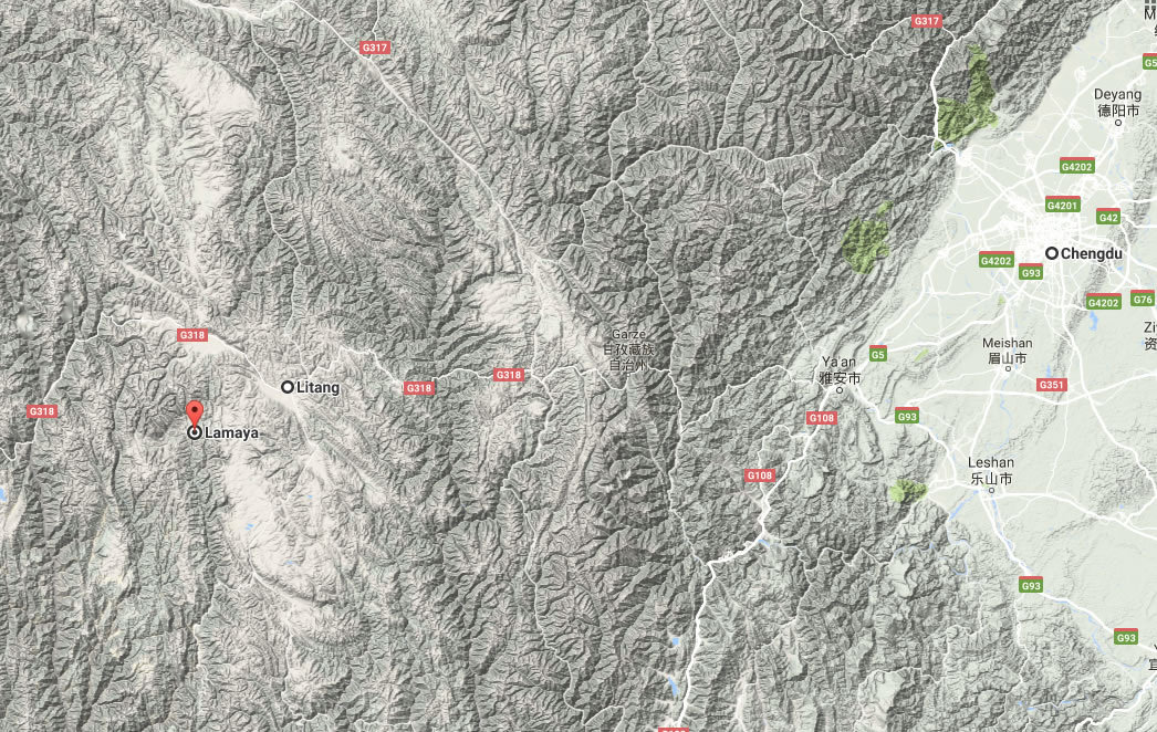 Genyen Location Map