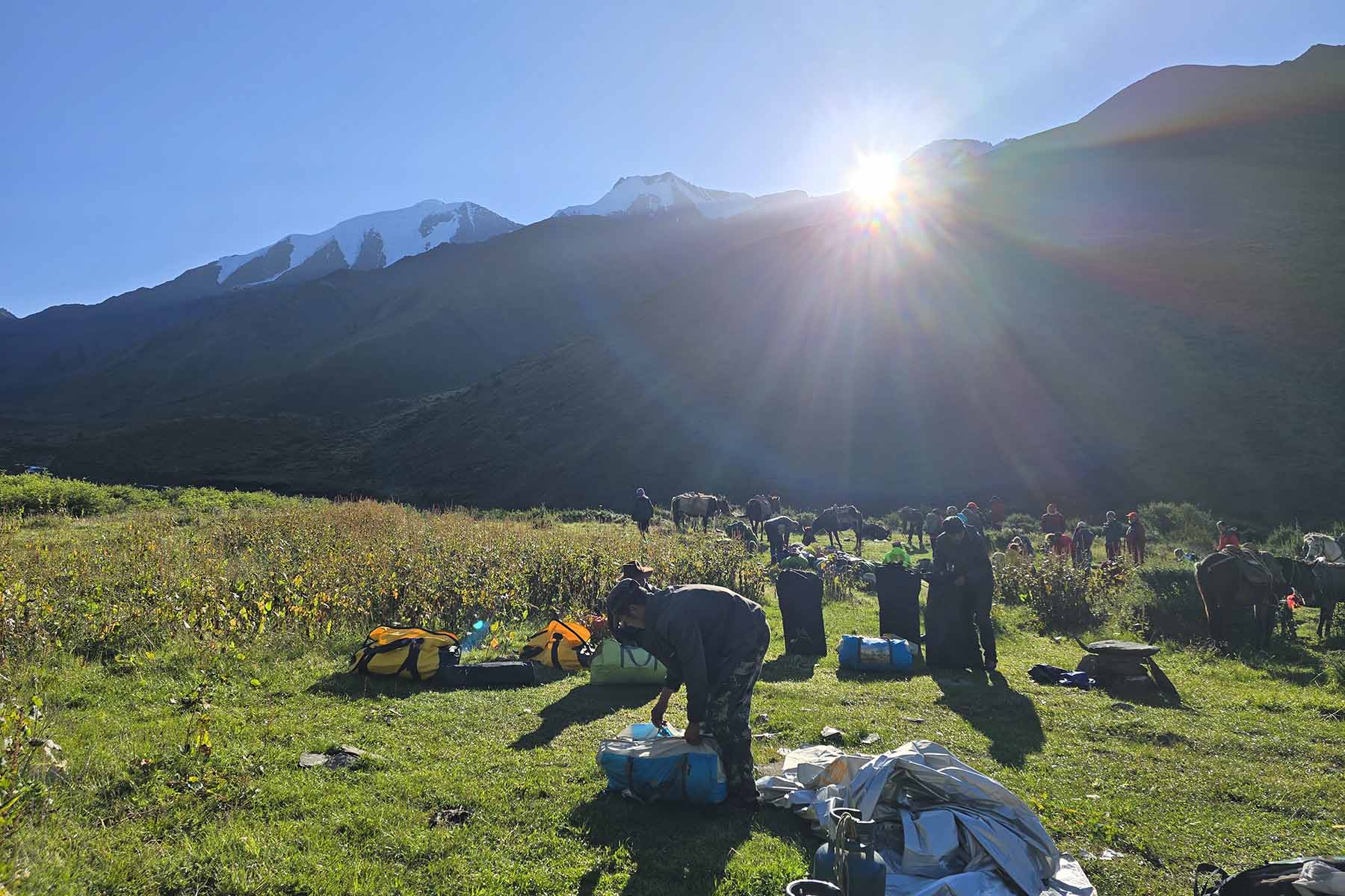 Mount Gongga Campsite